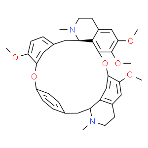 粉防己堿；漢防己甲素